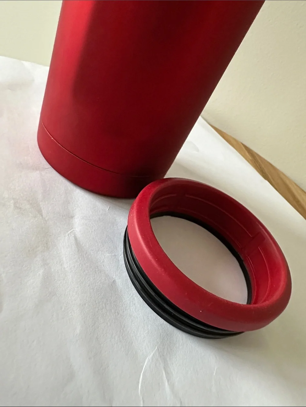 Brumate 12oz Hopsulator Slim Can Cooler in Red Velvet